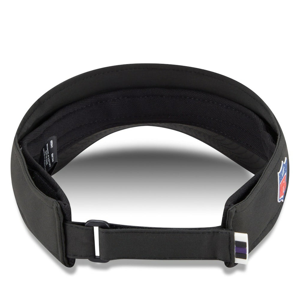 Baltimore Ravens New Era 2025 Sideline Visor Black