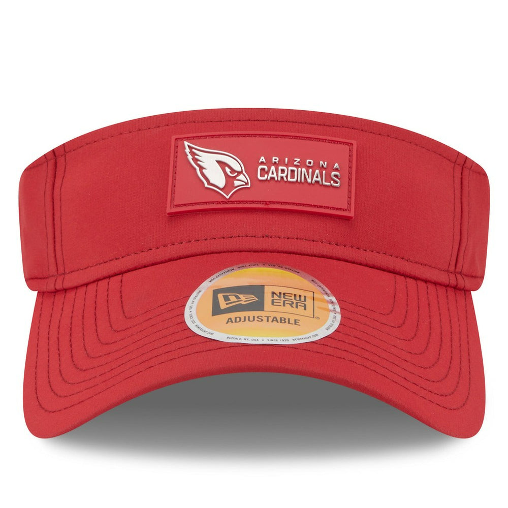Arizona Cardinals New Era 2025 Sideline Visor Cardinal