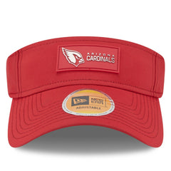 Arizona Cardinals New Era 2025 Sideline Visor Cardinal