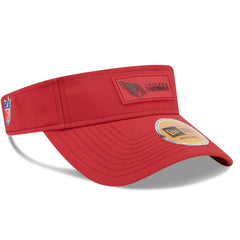 Arizona Cardinals New Era 2025 Sideline Visor Cardinal