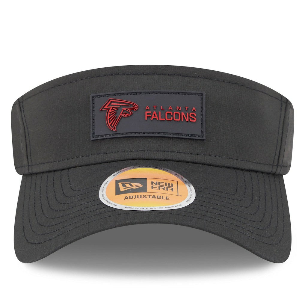 Atlanta Falcons New Era 2025 Sideline Visor Black