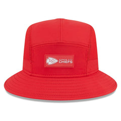 Kansas City Chiefs New Era 2025 Sideline Bucket Hat Red