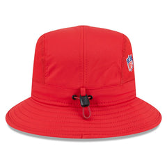 Kansas City Chiefs New Era 2025 Sideline Bucket Hat Red