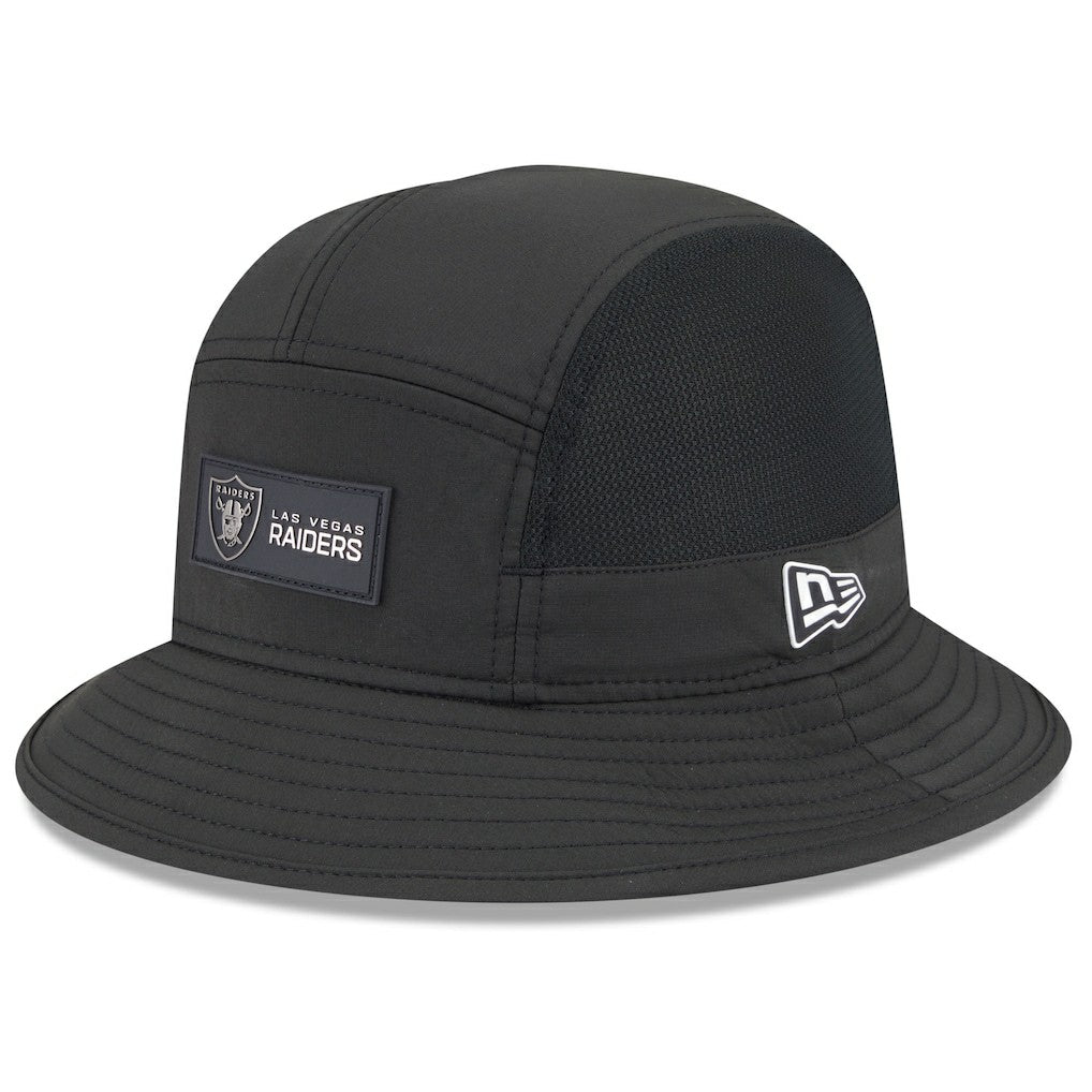 Las Vegas Raiders New Era 2025 Sideline Bucket Hat Black
