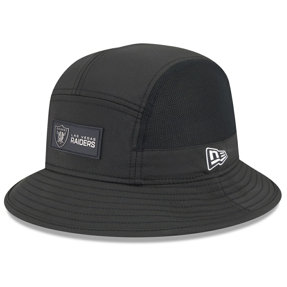 Las Vegas Raiders New Era 2025 Sideline Bucket Hat Black