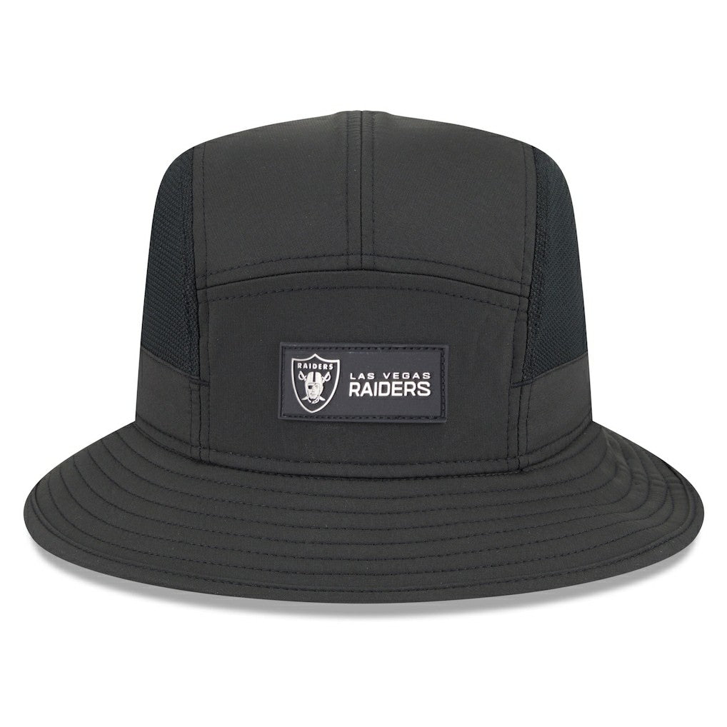 Las Vegas Raiders New Era 2025 Sideline Bucket Hat Black