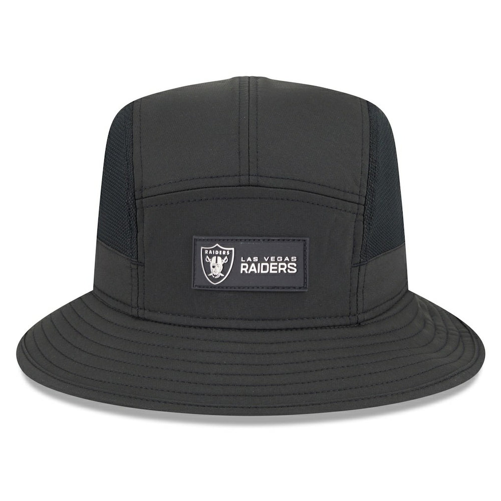 Las Vegas Raiders New Era 2025 Sideline Bucket Hat Black