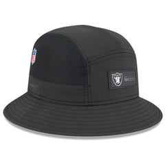Las Vegas Raiders New Era 2025 Sideline Bucket Hat Black