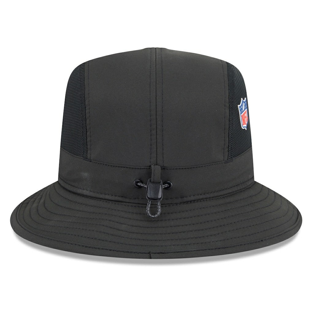 Las Vegas Raiders New Era 2025 Sideline Bucket Hat Black