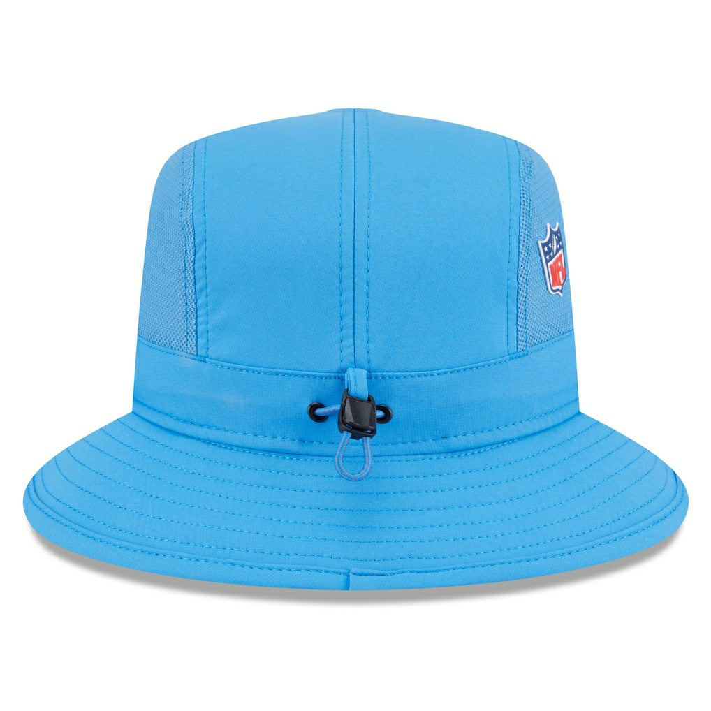 Los Angeles Chargers New Era 2025 Sideline Bucket Hat Powder Blue
