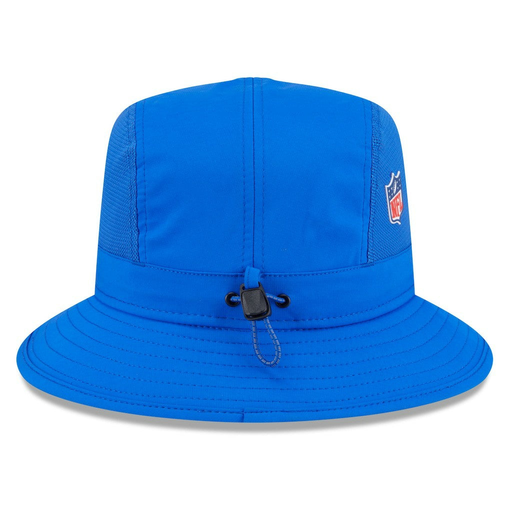 Los Angeles Rams New Era 2025 Sideline Bucket Hat Royal