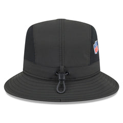 New Orleans Saints New Era 2025 Sideline Bucket Hat Black