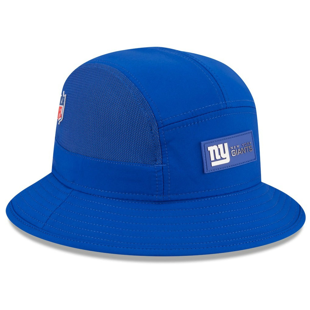 New York Giants New Era 2025 Sideline Bucket Hat Royal