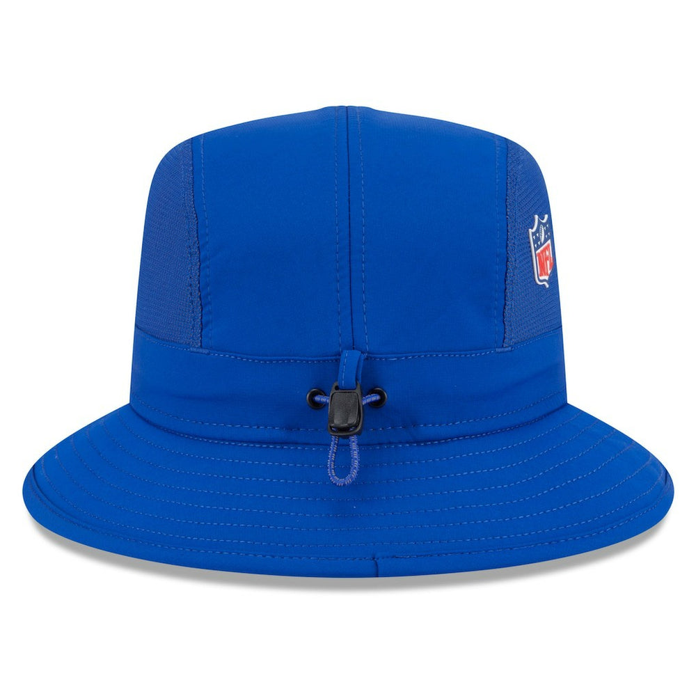 New York Giants New Era 2025 Sideline Bucket Hat Royal
