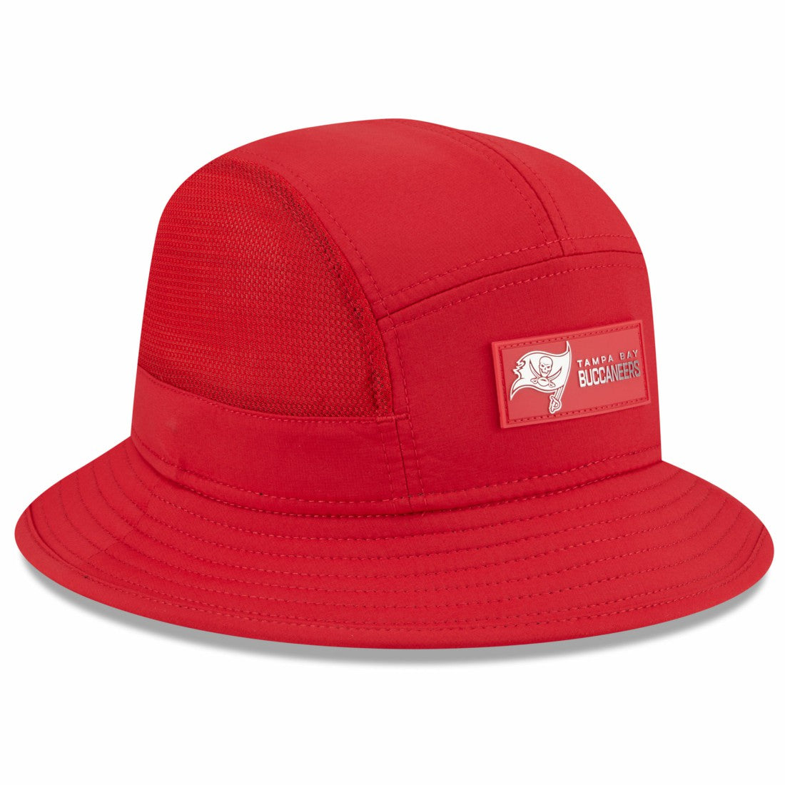 Tampa Bay Buccaneers New Era 2025 Sideline Bucket Hat Red