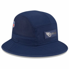 Tennessee Titans New Era 2025 Sideline Bucket Hat Navy