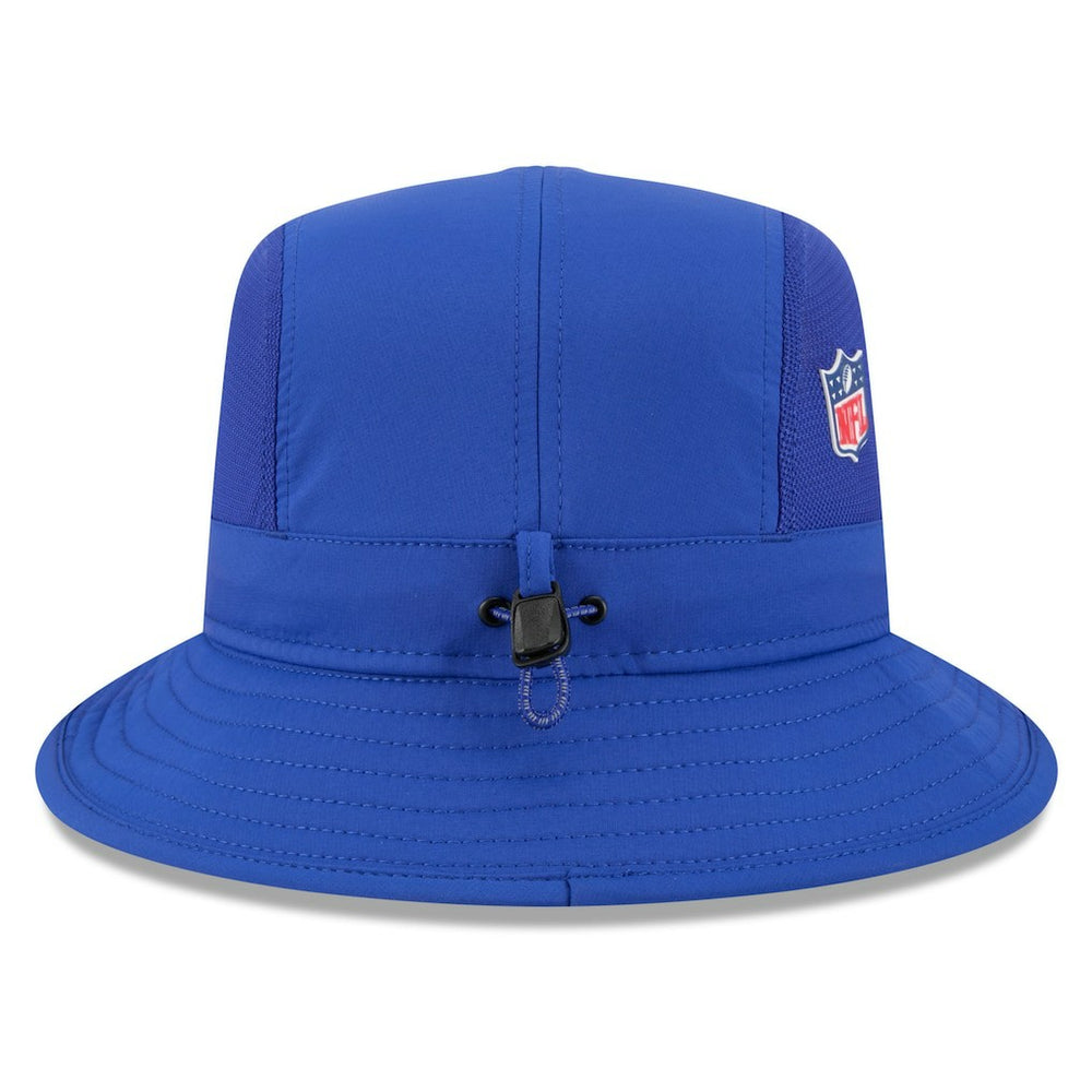 Buffalo Bills New Era 2025 Sideline Bucket Hat Royal