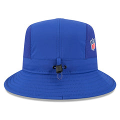 Buffalo Bills New Era 2025 Sideline Bucket Hat Royal