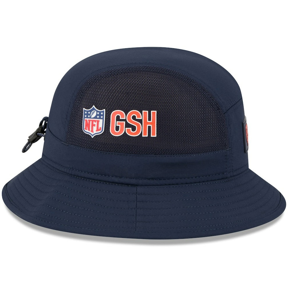 Chicago Bears New Era 2025 Sideline Bucket Hat Navy