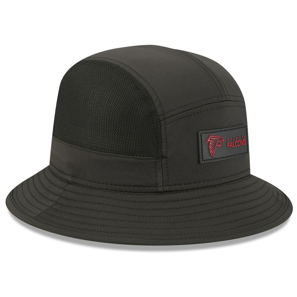 Atlanta Falcons New Era 2025 Sideline Bucket Hat Black