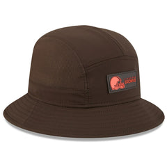 Cleveland Browns New Era 2025 Sideline Bucket Hat Brown