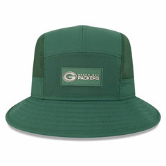 Green Bay Packers New Era 2025 Sideline Bucket Hat Green