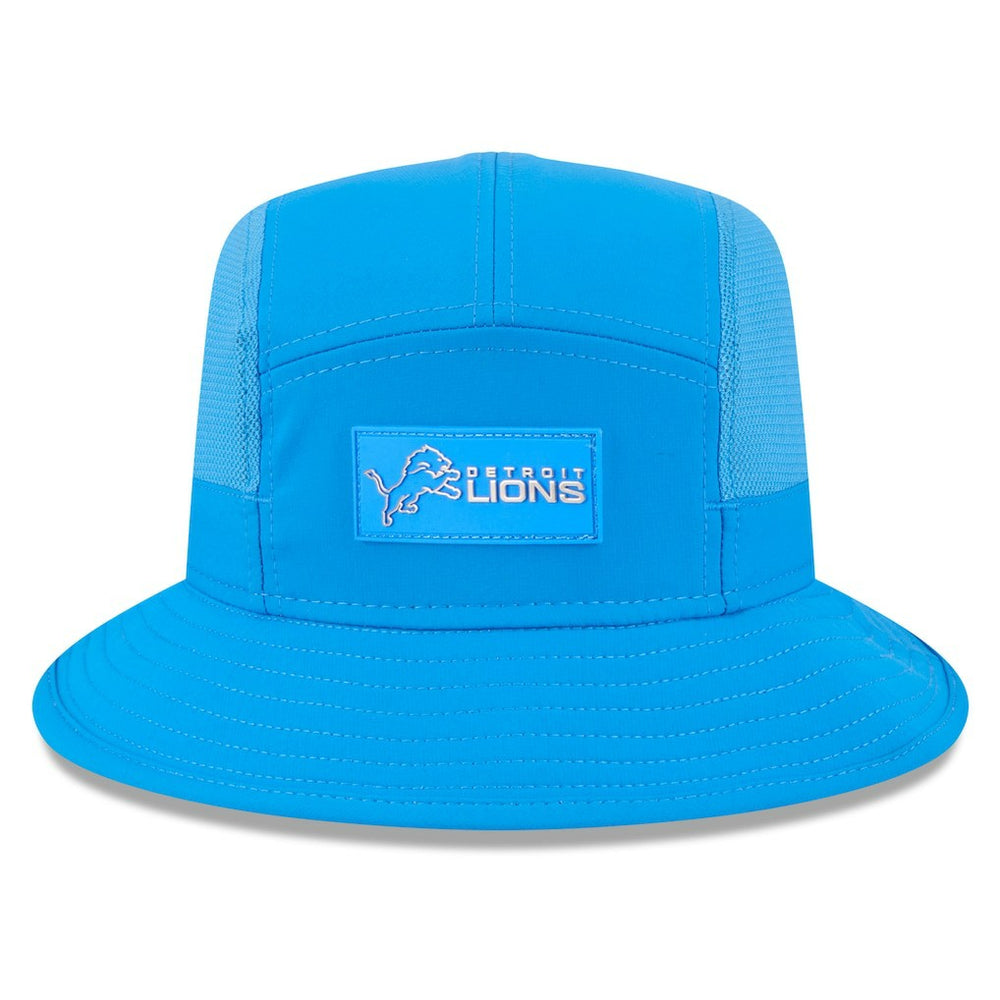 Detroit Lions New Era 2025 Sideline Bucket Hat Blue