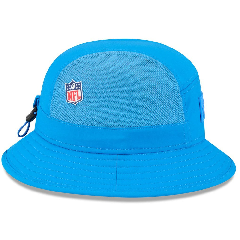 Detroit Lions New Era 2025 Sideline Bucket Hat Blue