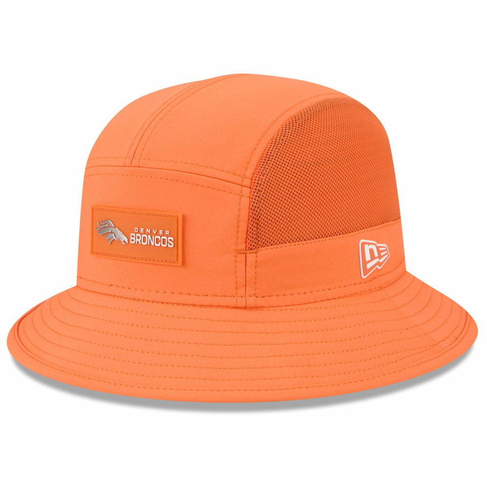 Denver Broncos New Era 2025 Sideline Bucket Hat Orange