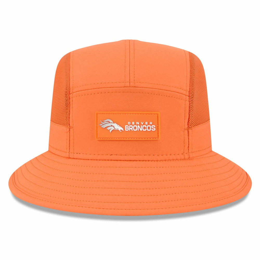 Denver Broncos New Era 2025 Sideline Bucket Hat Orange