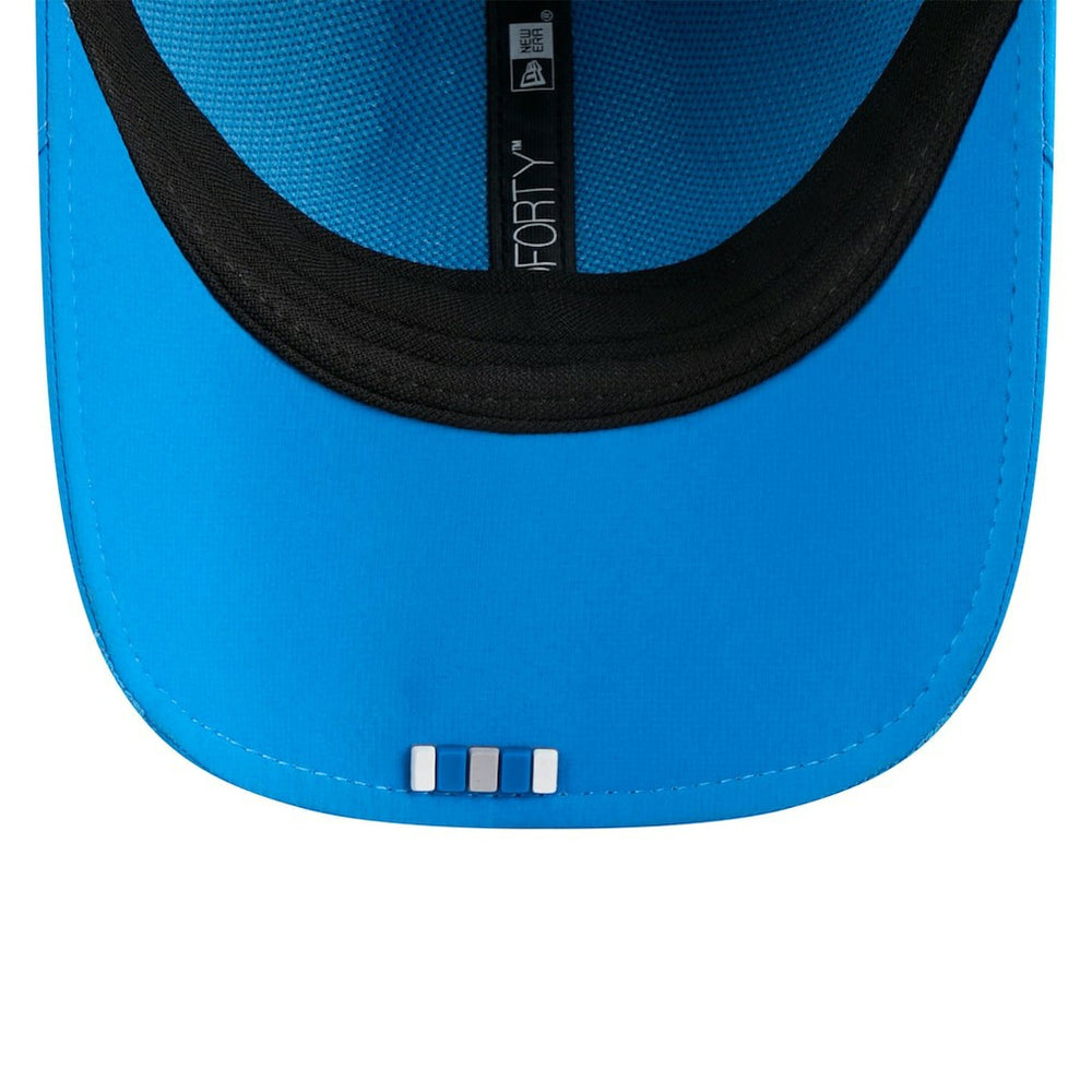 Detroit Lions New Era Youth 2025 Sideline 9FORTY Adjustable Hat Blue