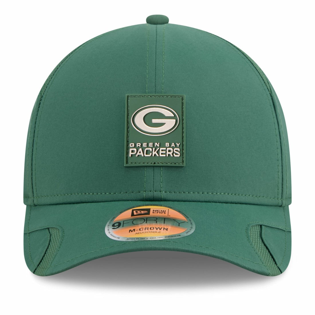 Green Bay Packers New Era Youth 2025 Sideline 9FORTY Adjustable Hat Green