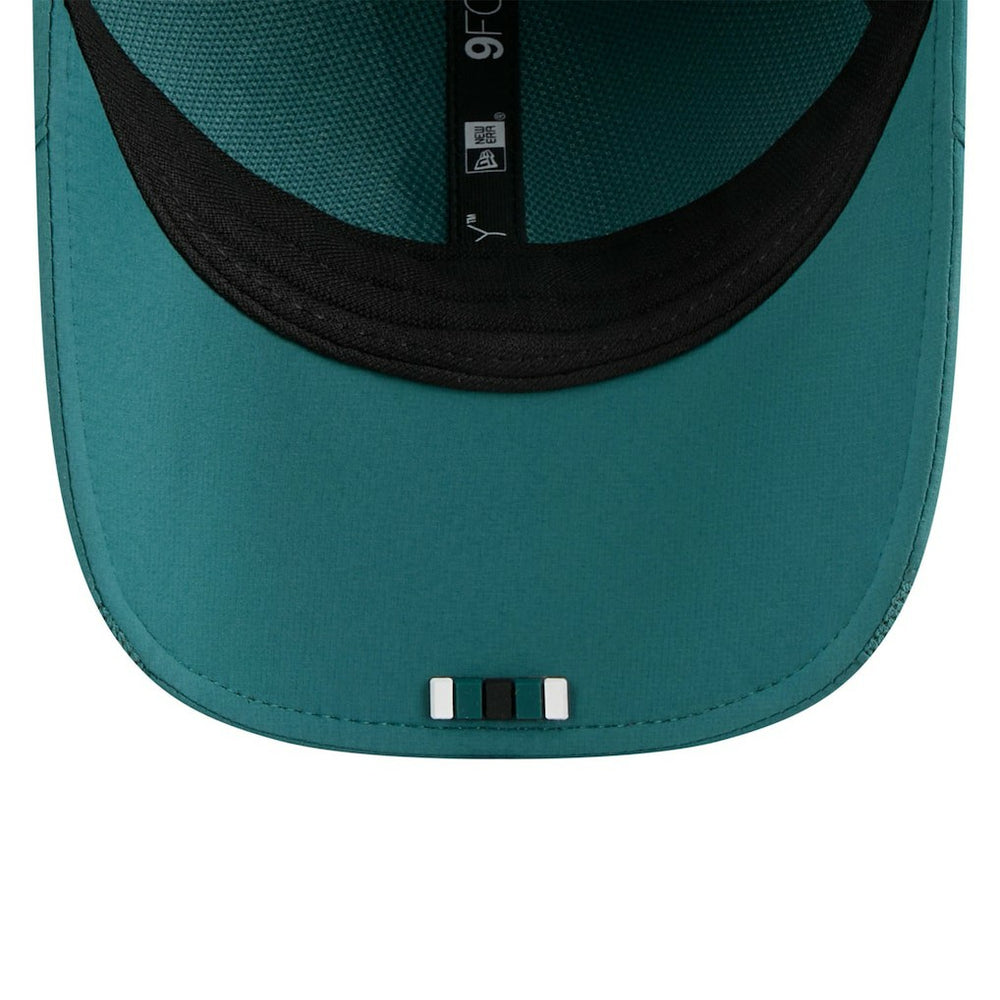 Philadelphia Eagles New Era Youth 2025 Sideline M-Crown 9FORTY Adjustable Hat Midnight Green