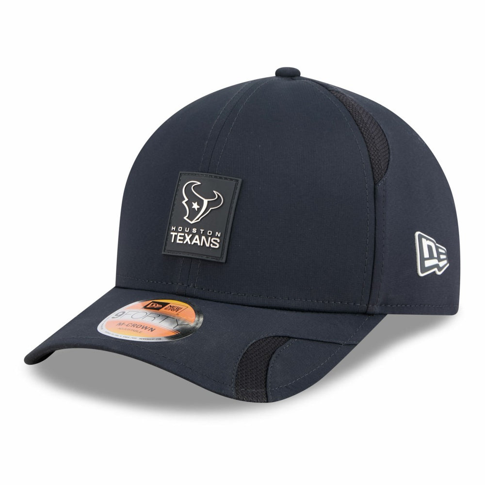 Houston Texans New Era Youth 2025 Sideline 9FORTY Adjustable Hat Navy