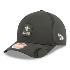 New Orleans Saints New Era Youth 2025 Sideline 9FORTY Adjustable Hat Black