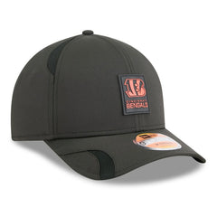 Cincinnati Bengals New Era Youth 2025 Sideline 9FORTY Adjustable Hat Black