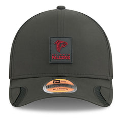 Atlanta Falcons New Era Youth 2025 Sideline 9FORTY Adjustable Hat Black