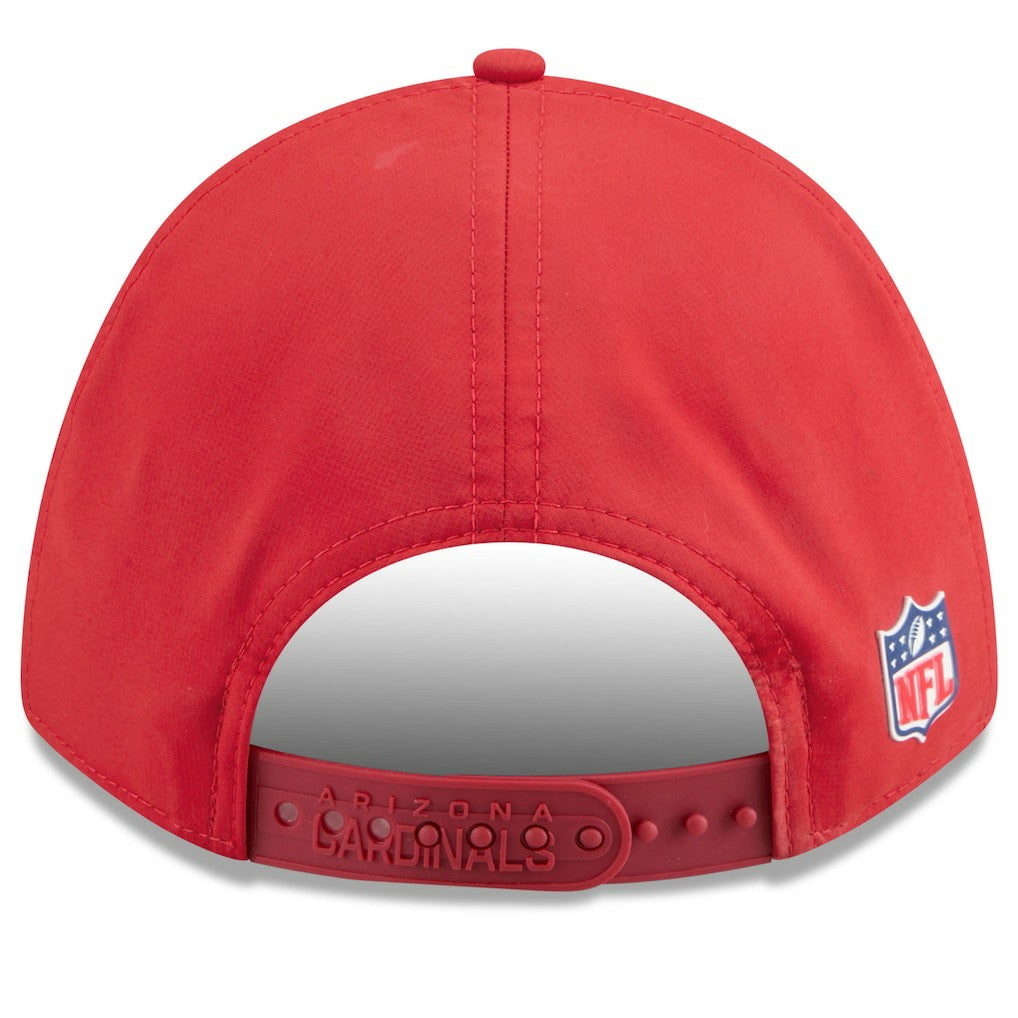 Arizona Cardinals New Era Youth 2025 Sideline 9FORTY Adjustable Hat Cardinal