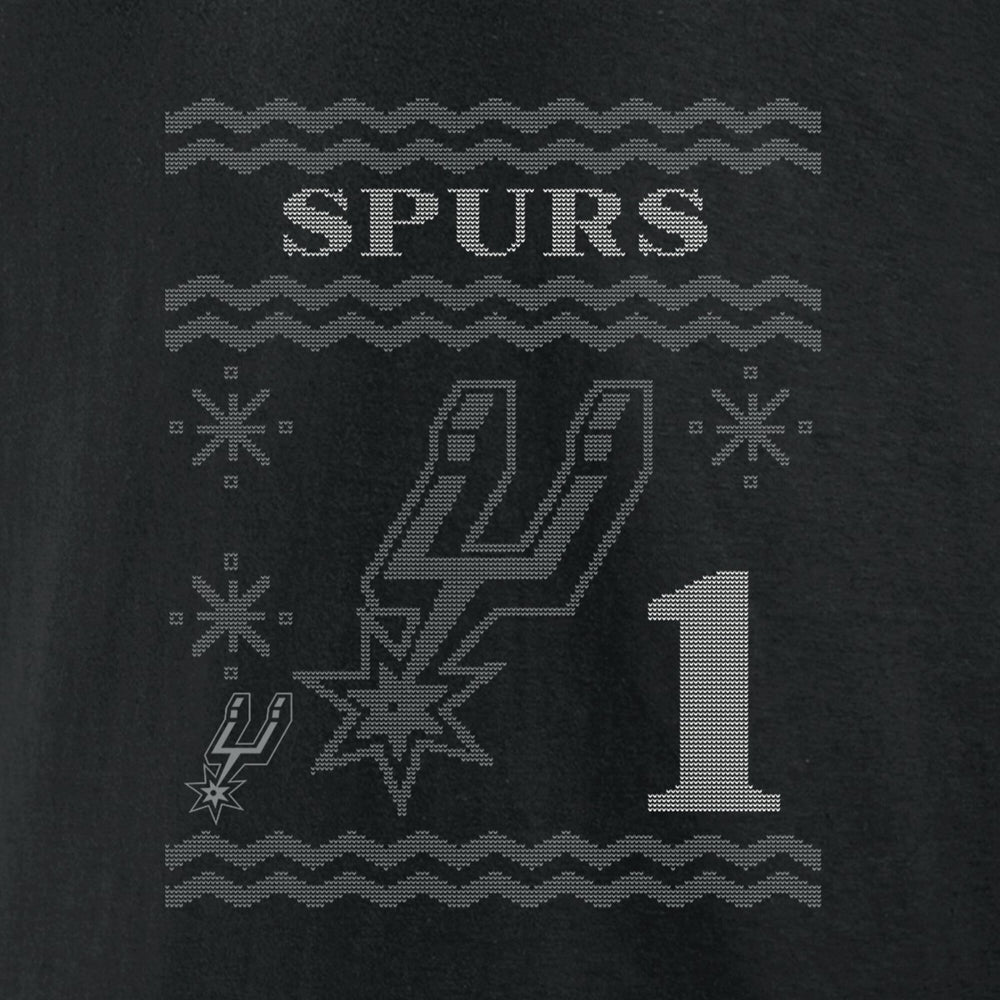 Victor Wembanyama San Antonio Spurs Ugly Sweater Name & Number T-Shirt Black