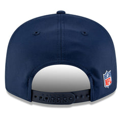 Dallas Cowboys New Era 2025 Sideline Throwback Split Panel 9FIFTY Snapback Hat Navy