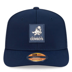 Dallas Cowboys New Era 2025 Sideline Throwback 9SEVENTY Trucker Adjustable Hat Navy