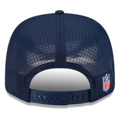 Dallas Cowboys New Era 2025 Sideline Throwback 9SEVENTY Trucker Adjustable Hat Navy