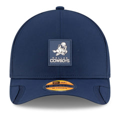 Dallas Cowboys New Era 2025 Sideline Throwback M-Crown 9FORTY Adjustable Hat Navy
