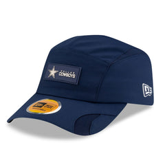 Dallas Cowboys New Era 2025 Sideline Runner Adjustable Hat Navy