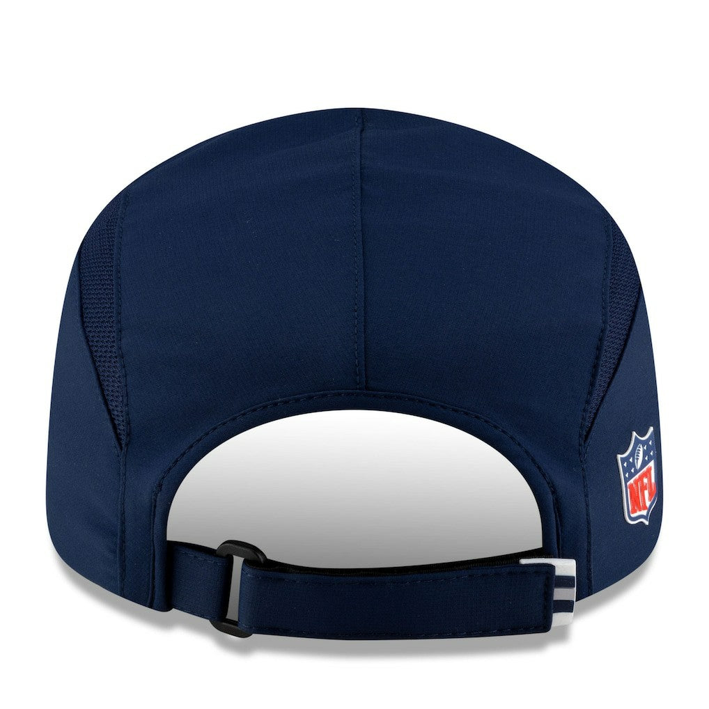 Dallas Cowboys New Era 2025 Sideline Runner Adjustable Hat Navy