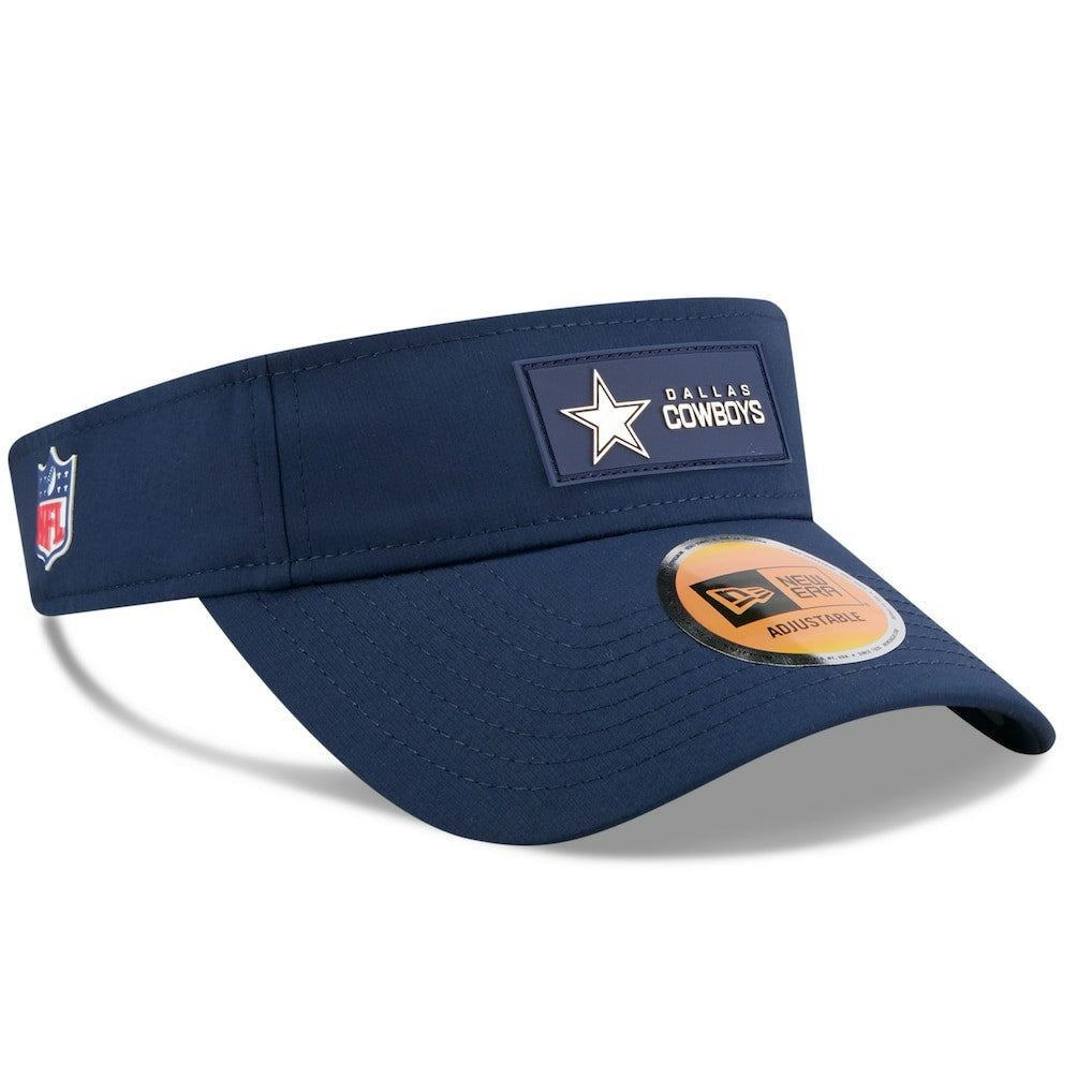 Dallas Cowboys New Era 2025 Sideline Visor Navy