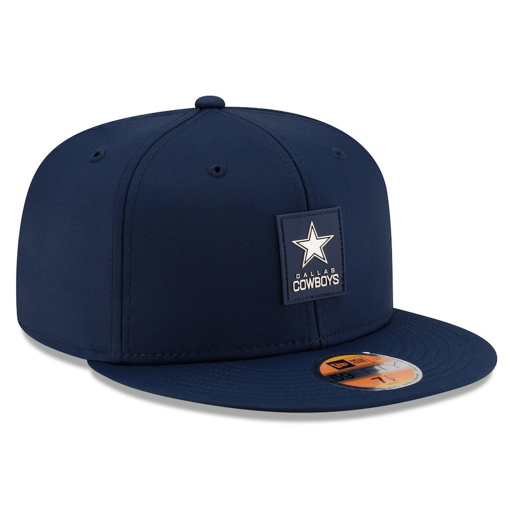 Dallas Cowboys New Era 2025 Sideline 59FIFTY Fitted Hat Navy