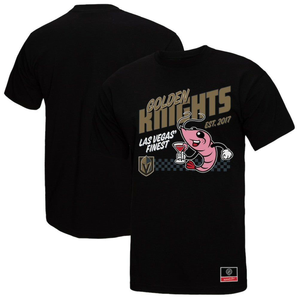 Vegas Golden Knights Mitchell & Ness Local Food T-Shirt - Black - NHL 202629813