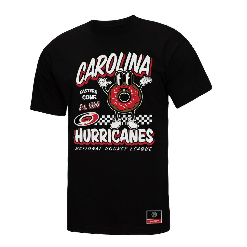 Carolina Hurricanes Mitchell & Ness Local Food T-Shirt - Black - NHL 202629814