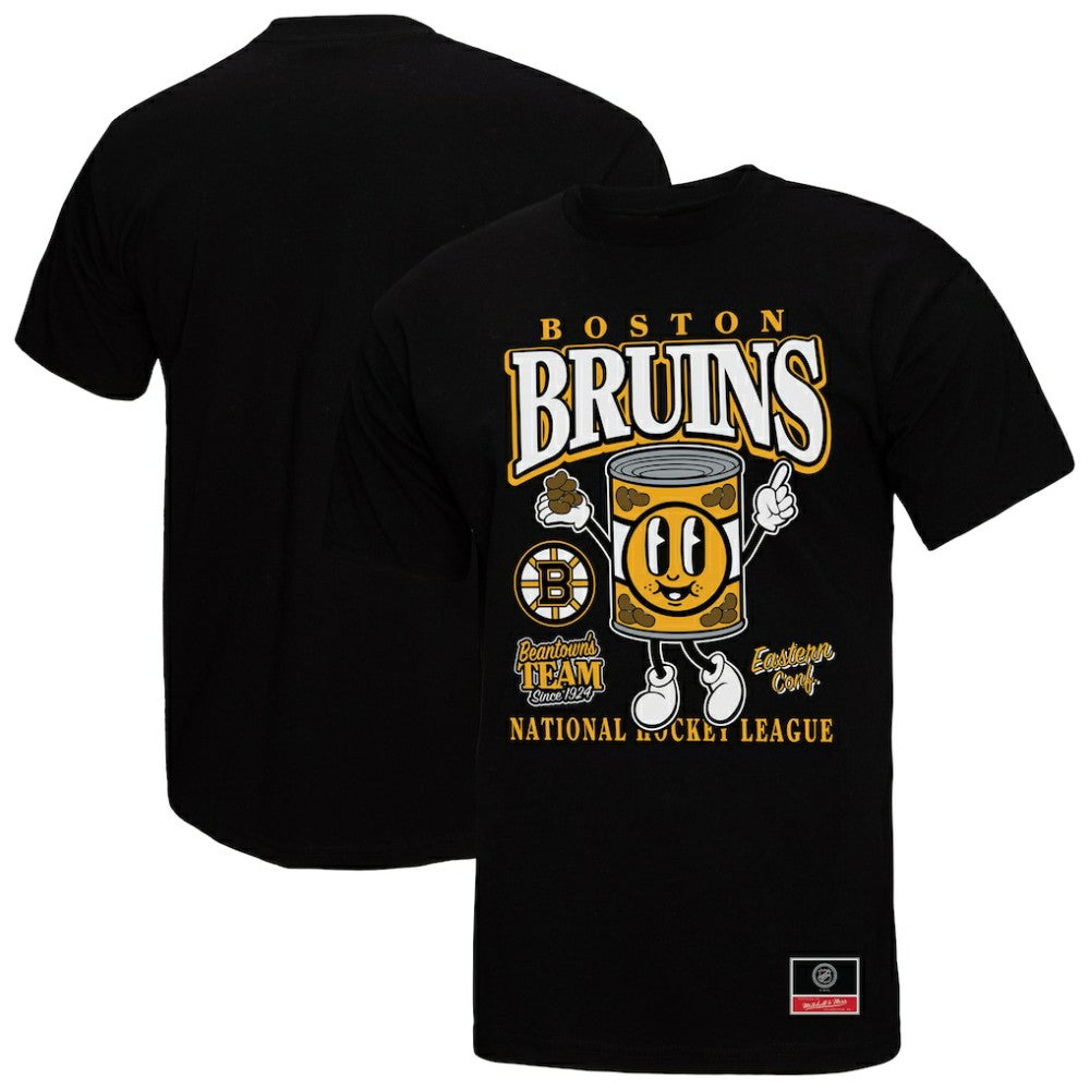 Boston Bruins Mitchell & Ness Local Food T-Shirt - Black - NHL 202629821